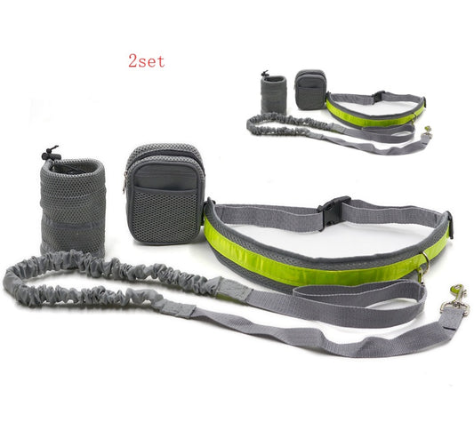 Pawlixo Hands-Free Dog Leash | Adjustable Running & Hiking Lead