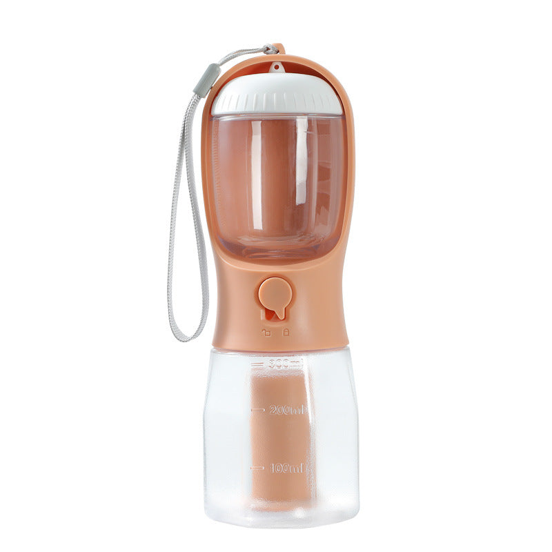 3-in-1 Adventure Pet Travel Bottle | Water, Food & Waste Bag