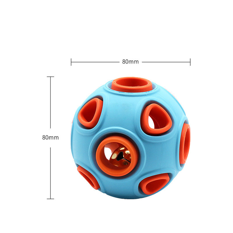 LED Light-Up Dog Ball Toy | Squeaky Glow Ball for Outdoor Play