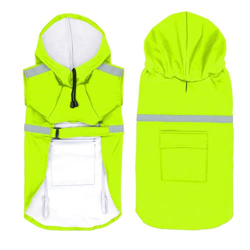 Pawlixo Waterproof Reflective Dog Raincoat | Safety Rain Jacket