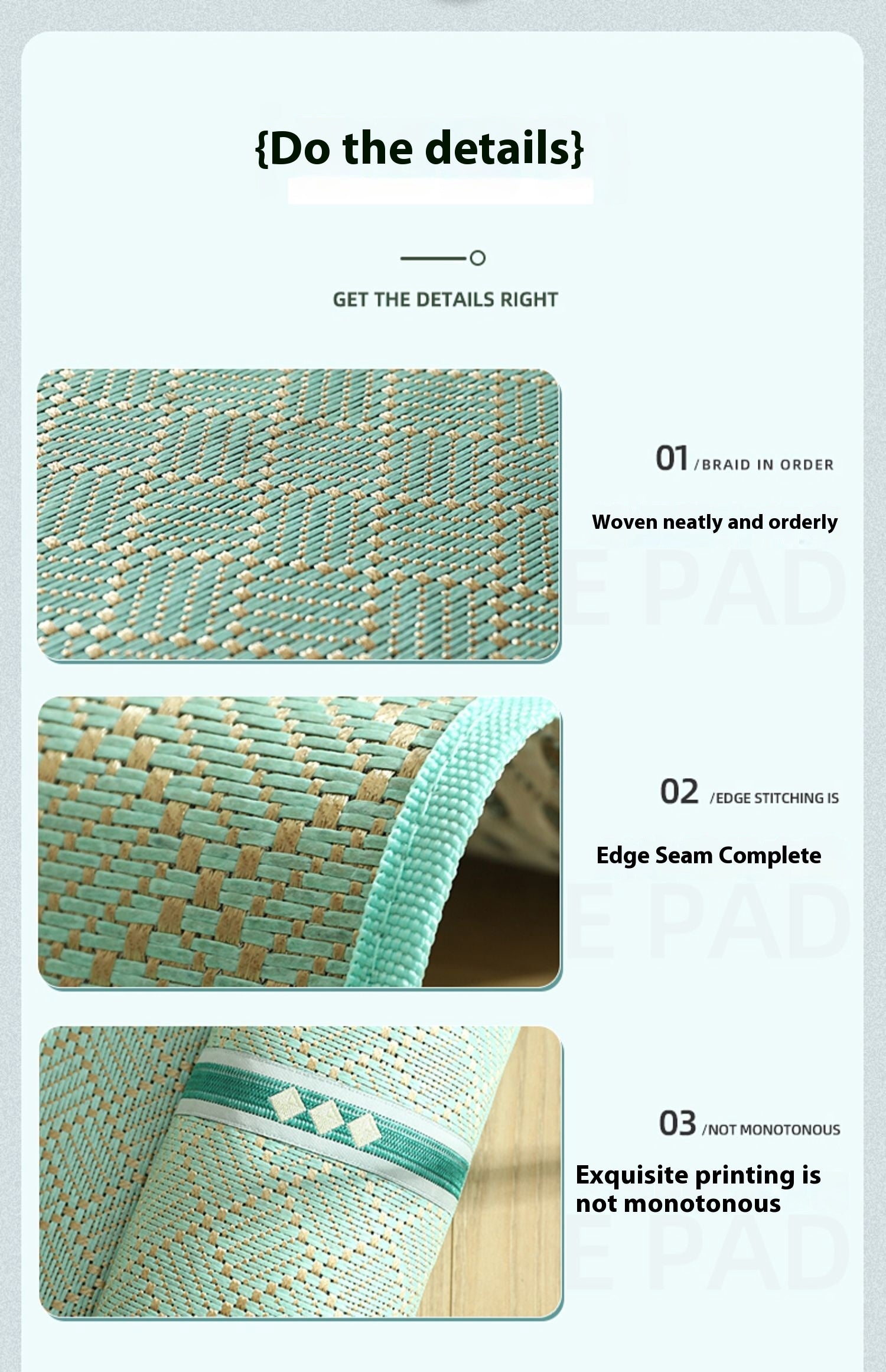 Dog Mat Kennel Summer Pet Mat Large Dog Golden Retriever Mattress Cold Pad Dog Mat Sleeping Summer