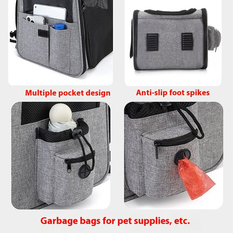 Foldable Breathable Pet Carrier Bag | Portable Travel Bag