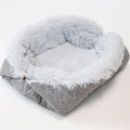 2 in 1 Pet Mattress Nest Convertible Pad Plush Mattress