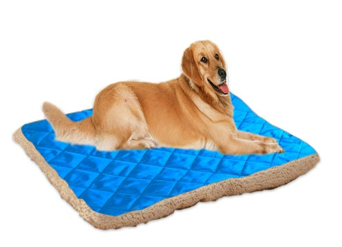Cooling Ice Silk Pet Cushion | Summer Dog Comfort Mat