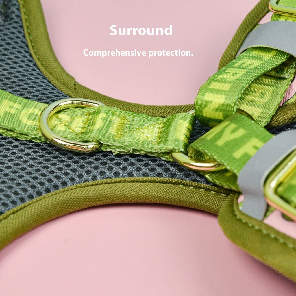 Fashionable Breathable Adjustable Dog Breast Strap