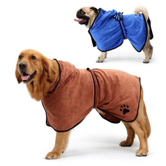 Quick-Dry Pet Bath Towel | Super Absorbent Microfibre Dog Towel