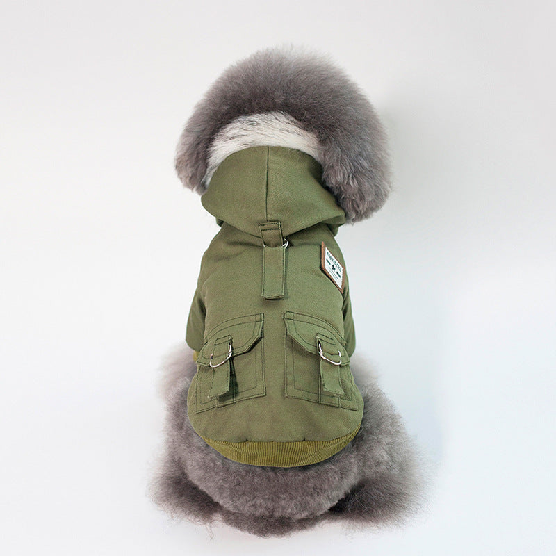 Adventure Dog Hoodie Coat | Warm Outdoor Dog Jacket