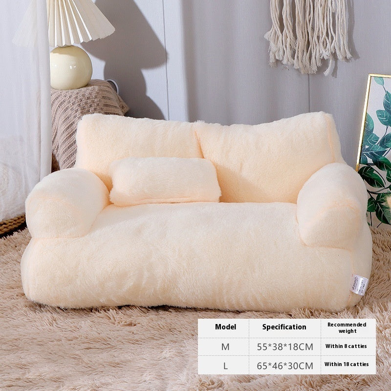 Winter Cat Nest Warm Sofa Plush