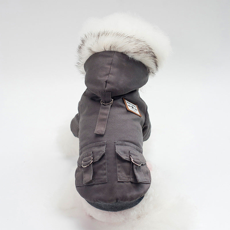 Adventure Dog Hoodie Coat | Warm Outdoor Dog Jacket