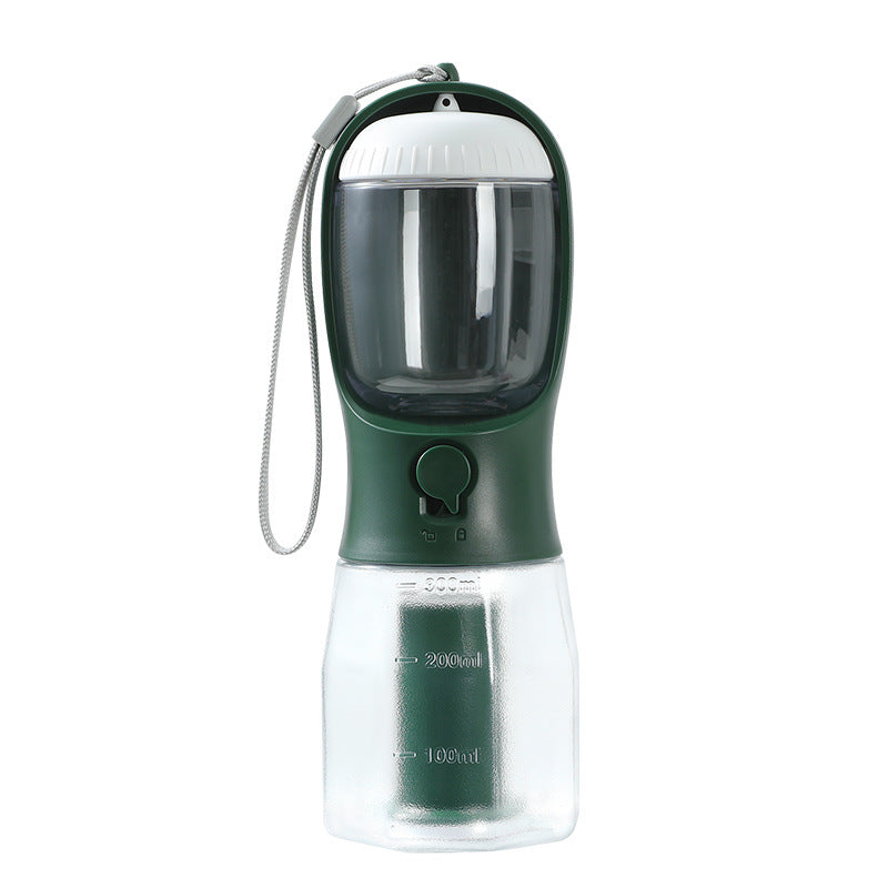 3-in-1 Adventure Pet Travel Bottle | Water, Food & Waste Bag