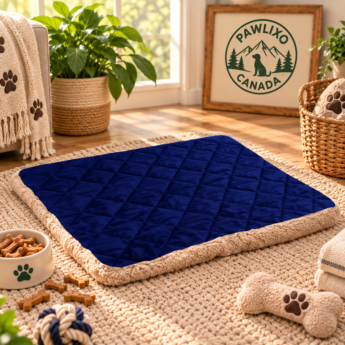 Cooling Ice Silk Pet Cushion | Summer Dog Comfort Mat