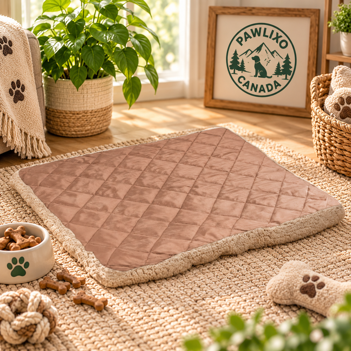 Cooling Ice Silk Pet Cushion | Summer Dog Comfort Mat