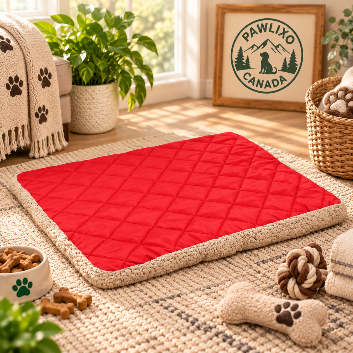 Cooling Ice Silk Pet Cushion | Summer Dog Comfort Mat