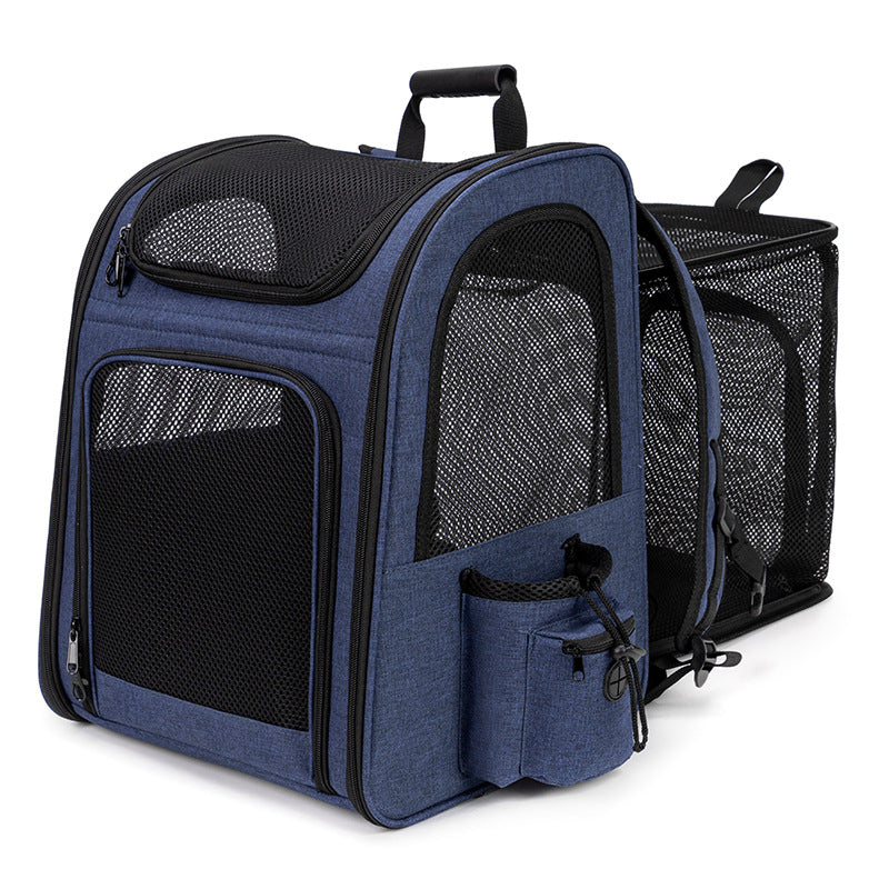 Foldable Breathable Pet Carrier Bag | Portable Travel Bag