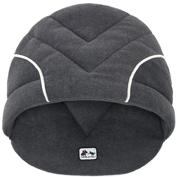 Polar Fleece Dog Sleeping Bag | Warm Outdoor Adventure Pet Bed