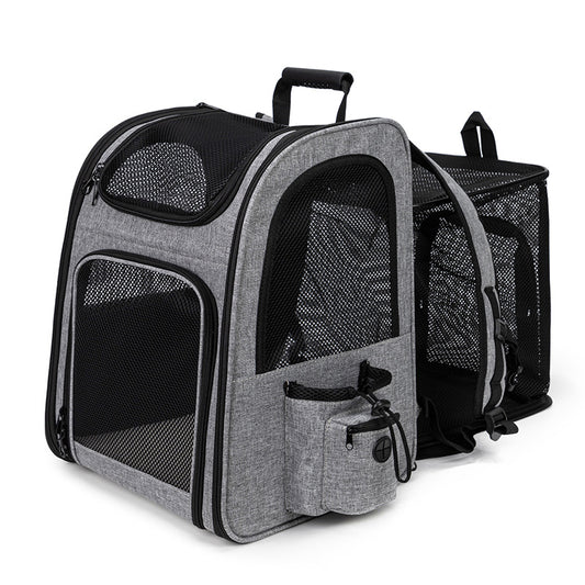 Foldable Breathable Pet Carrier Bag | Portable Travel Bag