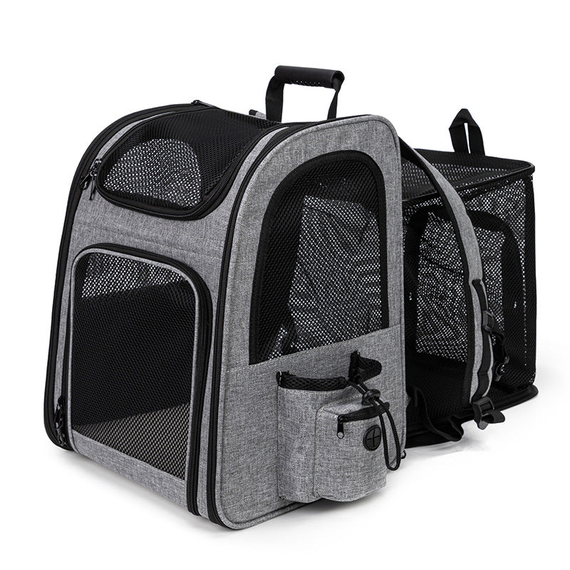 Foldable Breathable Pet Carrier Bag | Portable Travel Bag