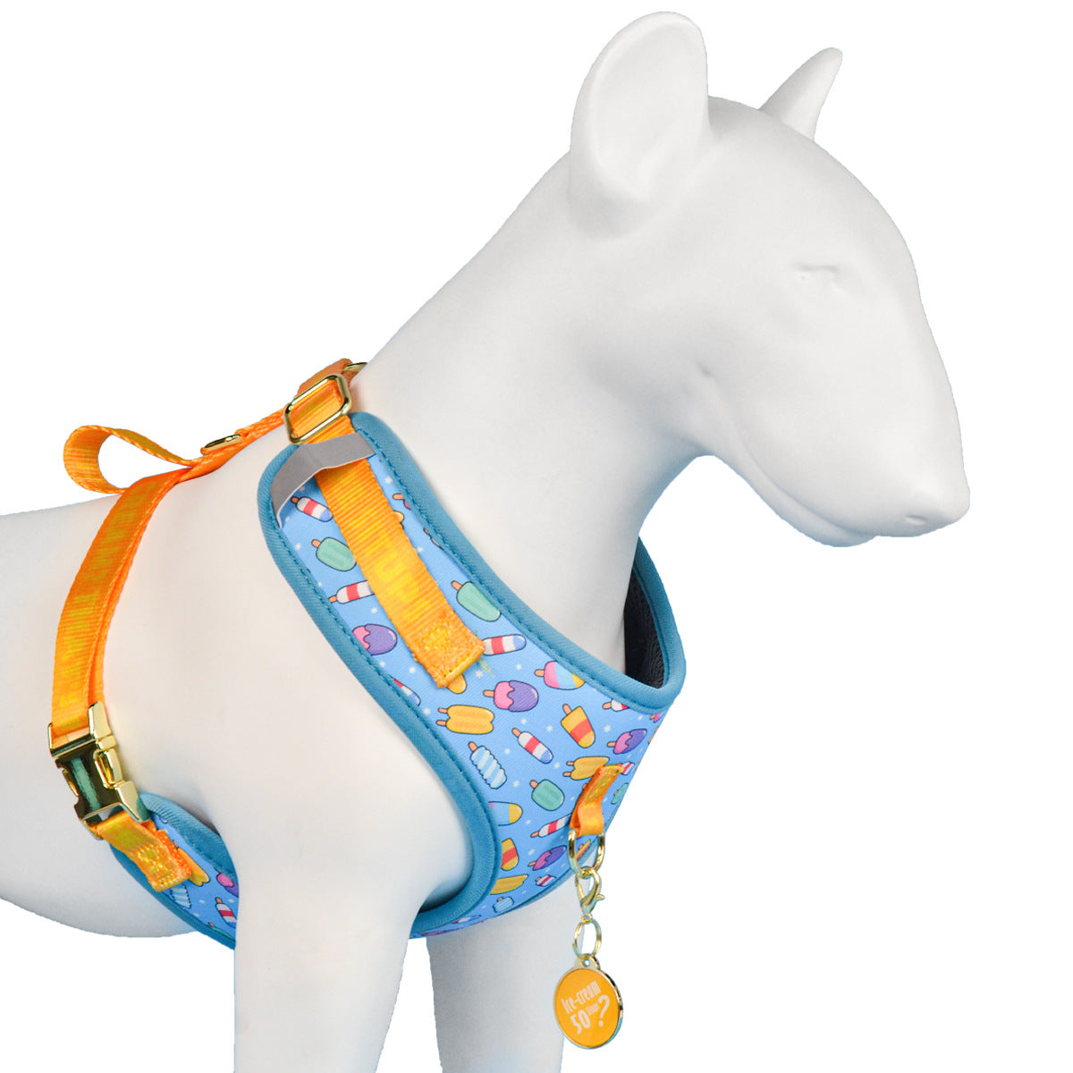 Pawlixo Adjustable Dog Harness | Breathable Chest Strap for Adventures