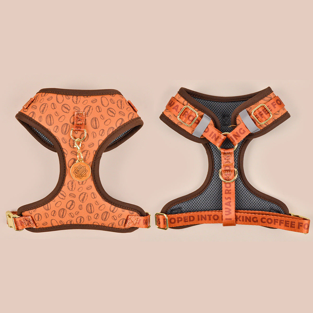 Fashionable Breathable Adjustable Dog Breast Strap